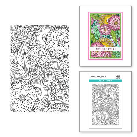 Spellbinders leimasin In Bloom