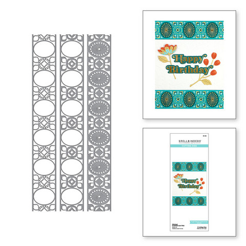 Spellbinders stanssisetti Stitched Kaleidoscope Strip