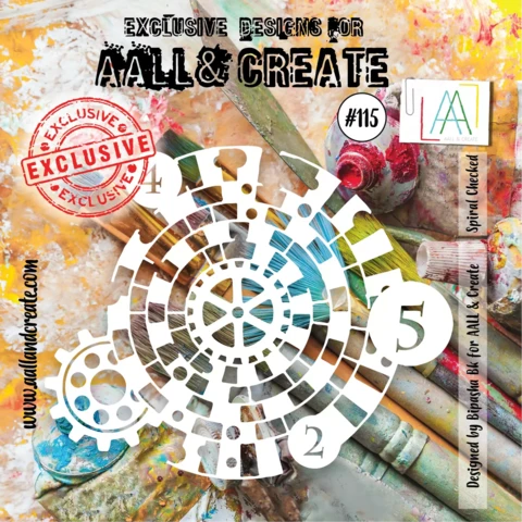 AALL & Create sapluuna Spiral Checked, 6