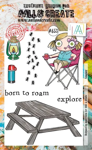 Aall & Create leimasin Camping