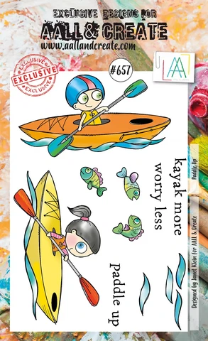 Aall & Create leimasin Paddle Up