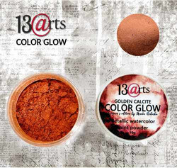 13@rts Color Glow Metallic Watercolour Paint -jauhe, sävy Golden Calcite