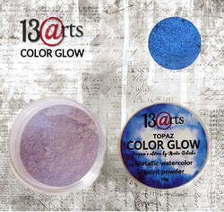 13@rts Color Glow Metallic Watercolour Paint -jauhe, sävy Topaz