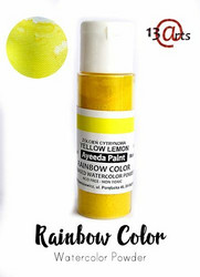 13@rts Ayeeda Paint Rainbow Color -jauhe, sävy Yellow Lemon