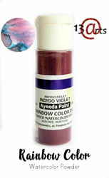 13@rts Ayeeda Paint Rainbow Duo Color -jauhe, sävy Indigo Violet