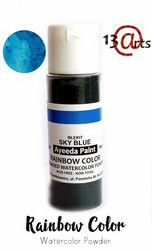 13@rts Ayeeda Paint Rainbow Color -jauhe, sävy Sky Blue
