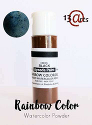 13@rts Ayeeda Paint Rainbow Duo Color -jauhe, sävy Black