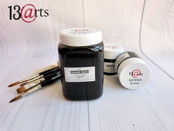 13@rts Gesso, musta, 500 ml