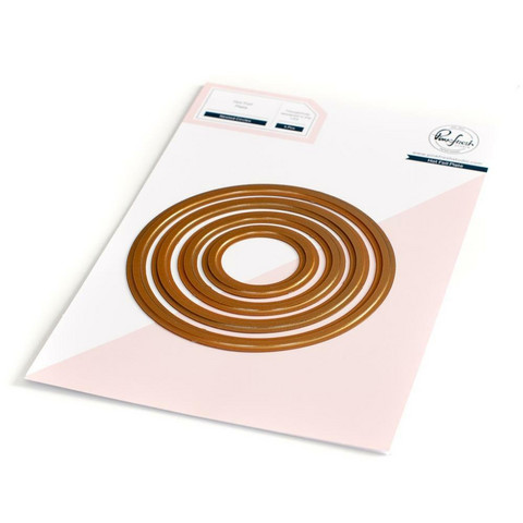 Pinkfresh Studio Hot Foil -kuviolevy Nested Circles