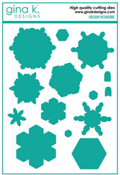 Gina K. Designs stanssi Holiday Hexagons