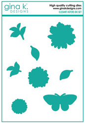 Gina K. Designs stanssi Elegant Asters
