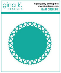 Gina K. Designs stanssi Heart Circle