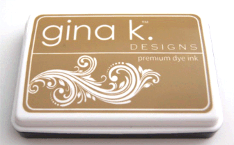 Gina K. Designs Premium Dye Ink -mustetyyny, Kraft