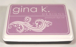 Gina K. Designs Premium Dye Ink -mustetyyny, Lovely Lavender