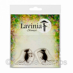 Lavinia Stamps leimasin Basil and Bibi