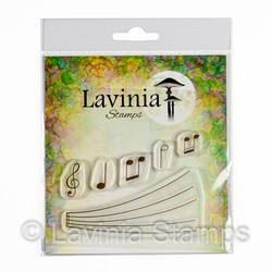 Lavinia Stamps leimasin Musical Notes (large)