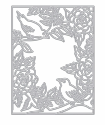 Hero Arts stanssi Birds and Flowers Cover Plate