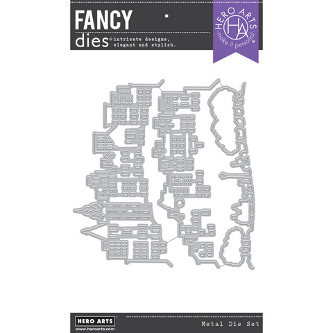 Hero Arts Tri-Fold Edge City -stanssi