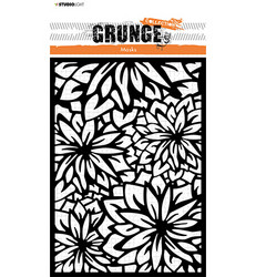 Studio Light Grunge -sapluuna, Flower Background