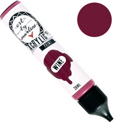 Studio Light Art By Marlene Arcylic Paint -maali, sävy Wine