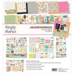 Simple Stories Simple Let's Get Crafty Collector's Essential -setti