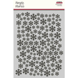 Simple Stories sapluuna Retro Daisy
