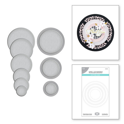 Spellbinders stanssisetti Fluted Classics Circles