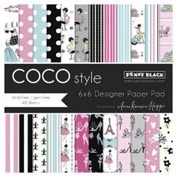 Penny Black paperipakkaus Coco Style