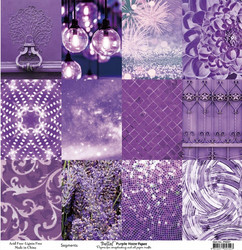 Bella! skräppipaperi Purple Haze