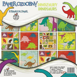 Decorer paperipakkaus Dinosaurus, 12