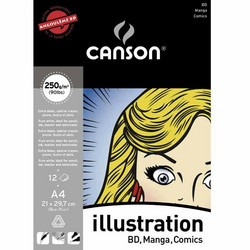 Canson Illustration -lehtiö, A4