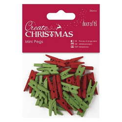 Docrafts Mini Pegs -pyykkipojat