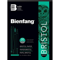 Bienfang Bristol Board Smooth -paperipakkaus, 9