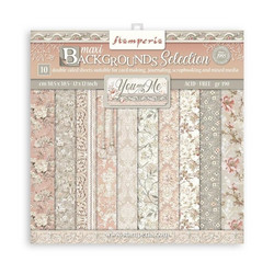 Stamperia paperipakkaus Maxi Background You and Me, 12