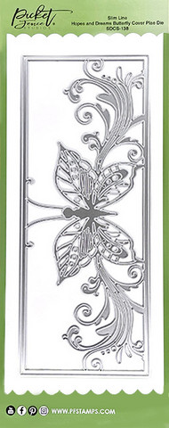 Picket Fence stanssi Hopes and Dreams Butterfly Slim Line