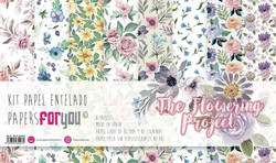 Papers For You The Flowering Project -canvaspakkaus, 12