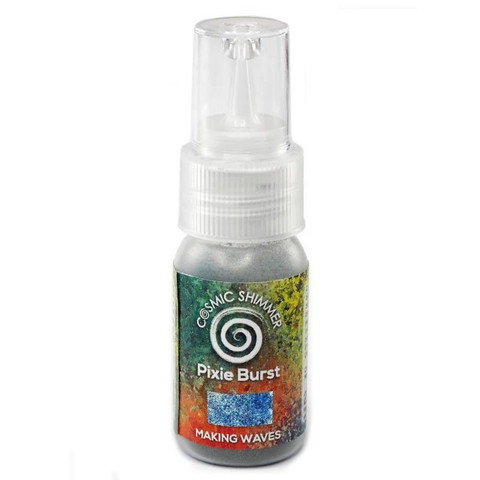 Cosmic Shimmer Pixie Burst -jauhe, sävy Making Waves
