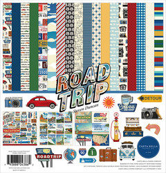 Carta Bella Road Trip -paperipakkaus, 12