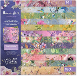 Crafter's Companion Hummingbird -paperipakkaus, 12