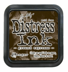 Distress mustetyyny, sävy Ground Espresso