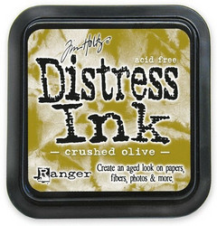 Distress mustetyyny, sävy Crushed Olive