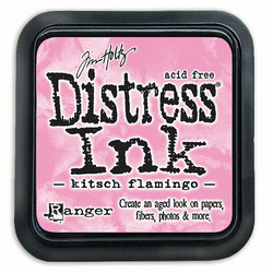 Distress mustetyyny, sävy Kitsch Flamingo