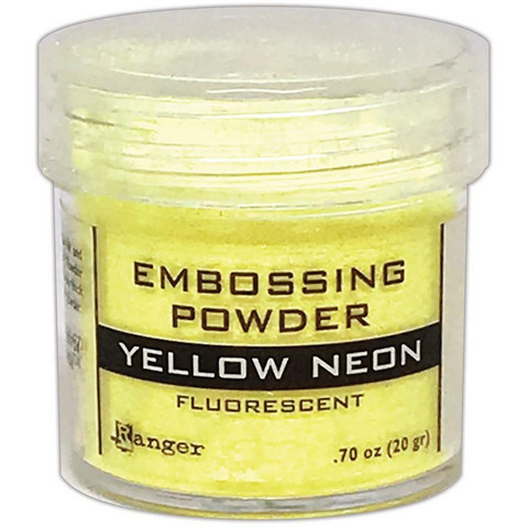 Ranger Embossing Powder -kohojauhe, sävy Yellow Neon