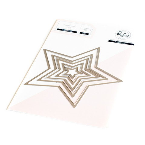 Pinkfresh Studio stanssi Nested Stars