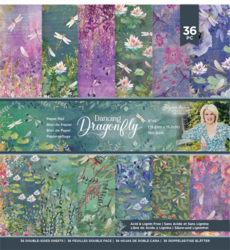 Crafter's Companion Dancing Dragonfly -paperipakkaus, 6