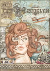 Stamperia riisipaperi Sir Vagabond Aviator, Lady