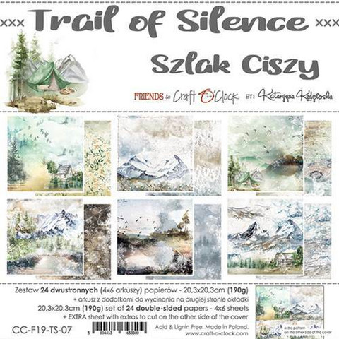 Craft O'clock paperipakkaus Trail of Silence, 8