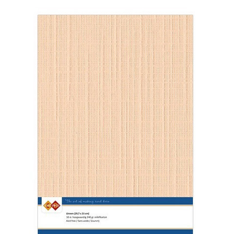 Card Deco kartonkipakkaus, A4, Salmon, 10 kpl