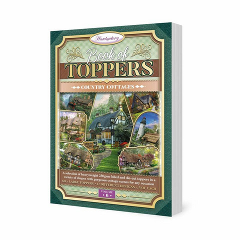 Hunkydory Book of Toppers -korttikuvat, Country Cottages
