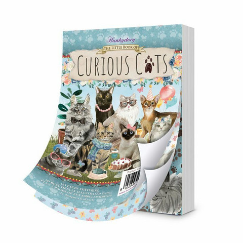 Hunkydory The Little Book of Curious Cats -korttikuvat